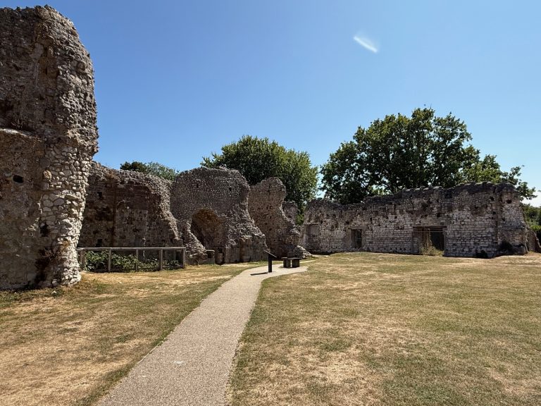 Lewes Priory 1 Lewes Priory ruins